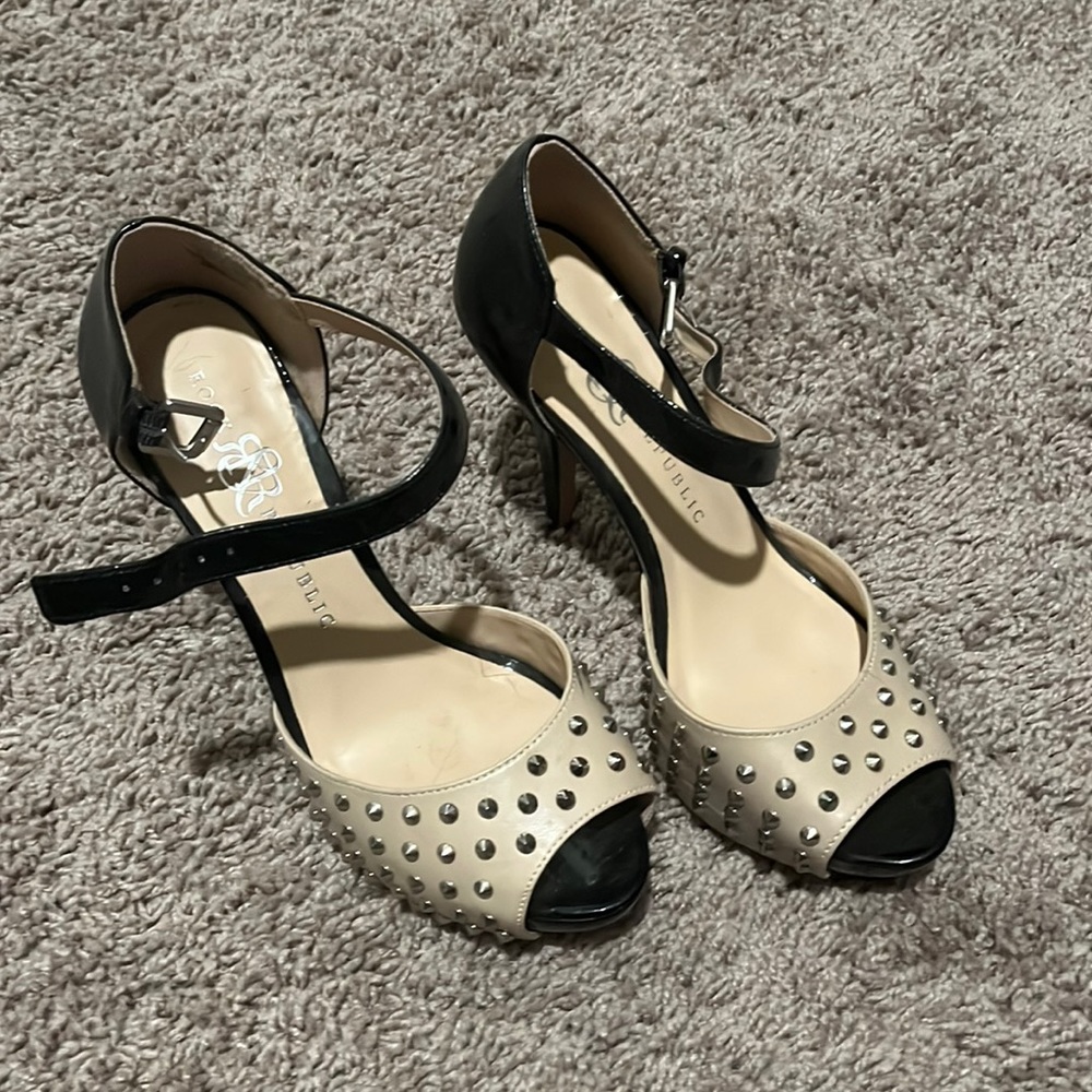 Studded heels